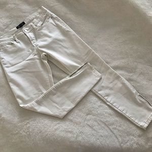Forever21 Cream Skinny Pants